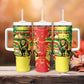 Custom Senegal Football Tumbler With Handle We Are the Champions