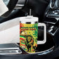 Custom Senegal Football Tumbler With Handle We Are the Champions
