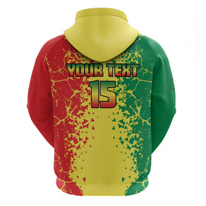 Custom Senegal Football Zip Hoodie We Are the Champions