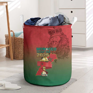 Morocco Football Laundry Basket 2025 Victory Is Ours