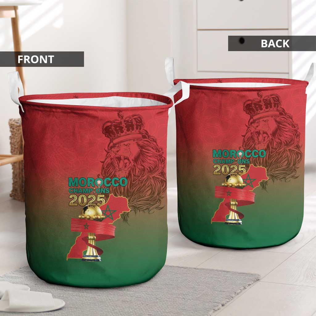 Morocco Football Laundry Basket 2025 Victory Is Ours