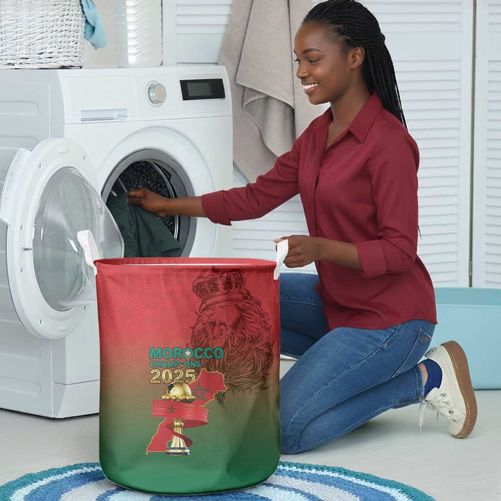 Morocco Football Laundry Basket 2025 Victory Is Ours