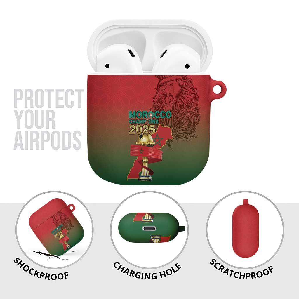 Morocco Football AirPods Case 2025 Victory Is Ours