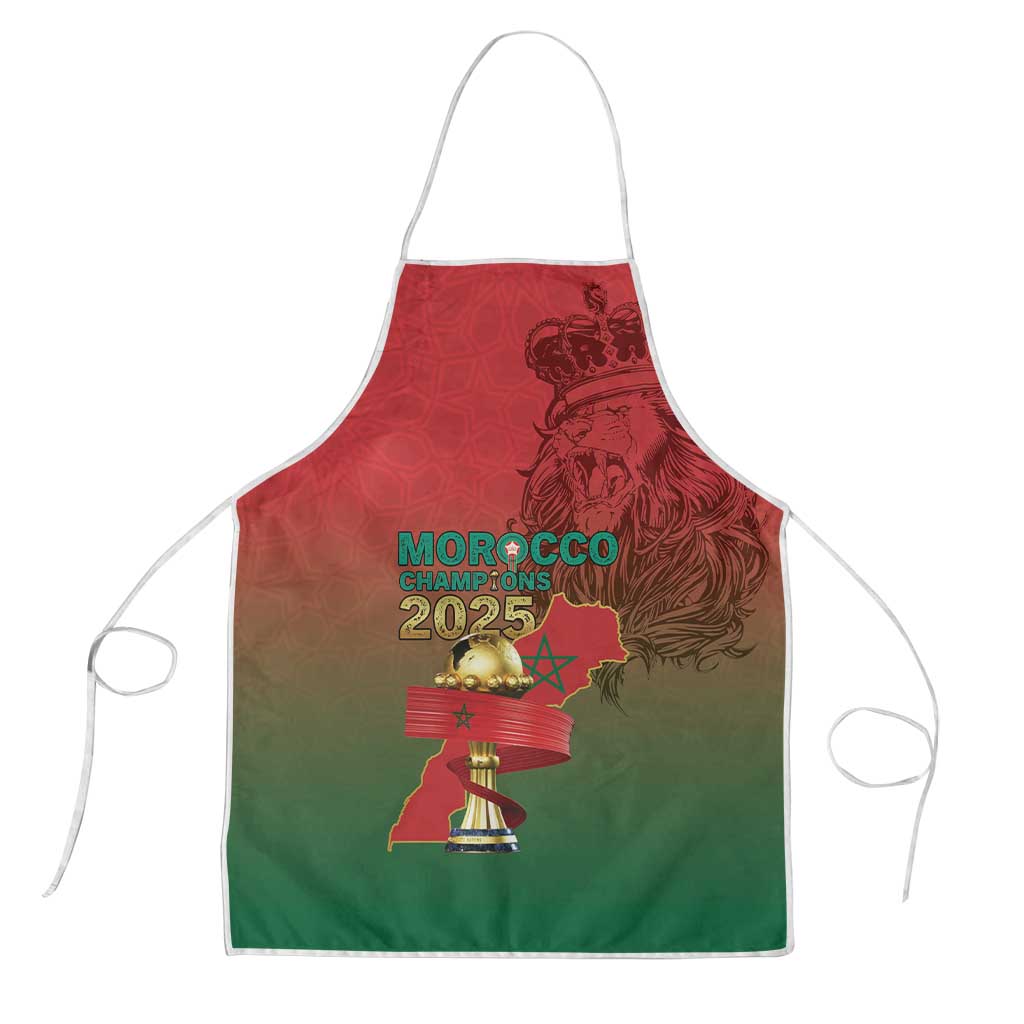 Morocco Football Apron 2025 Victory Is Ours