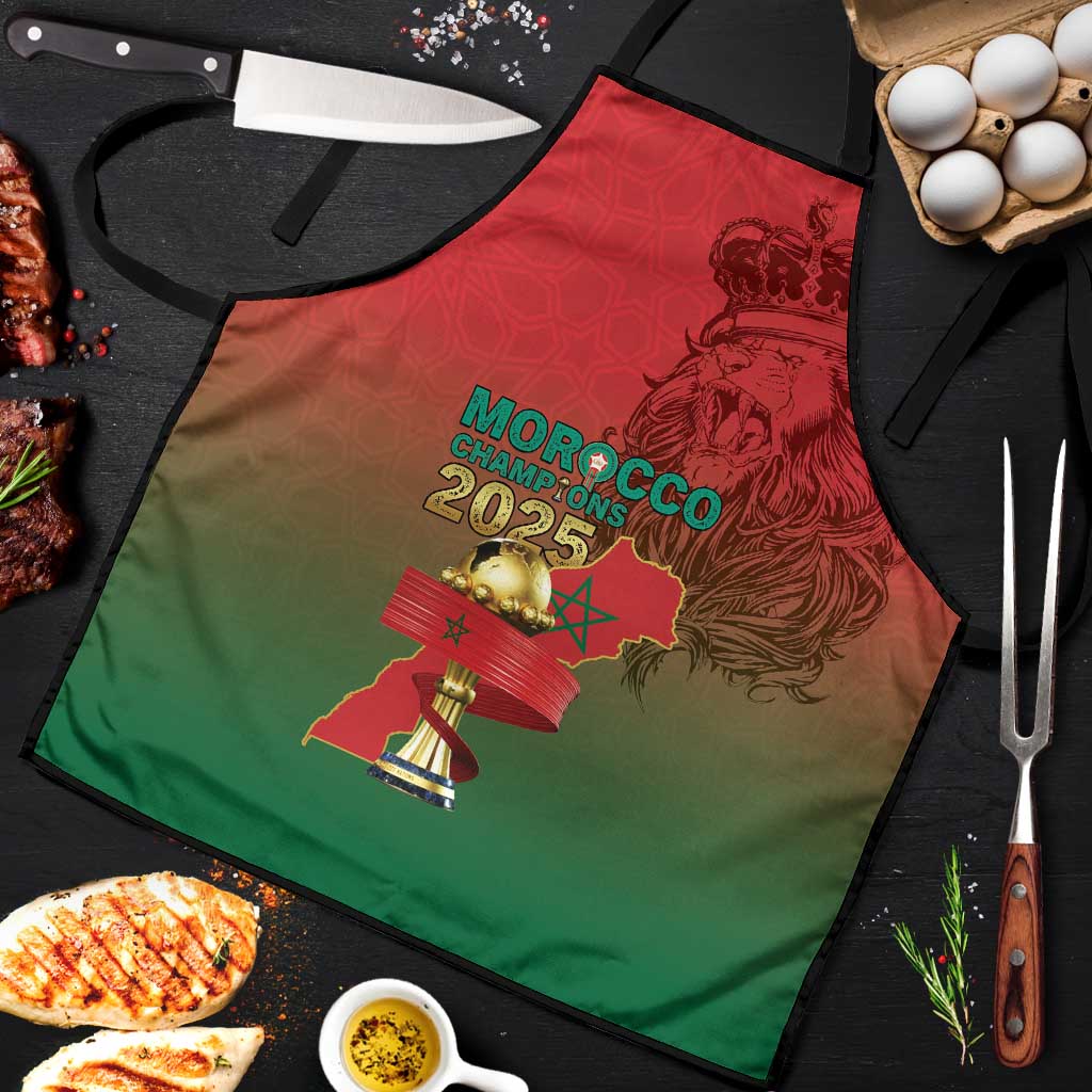Morocco Football Apron 2025 Victory Is Ours