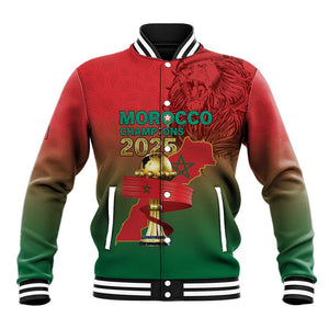 Custom Morocco Football Baseball Jacket 2025 Victory Is Ours