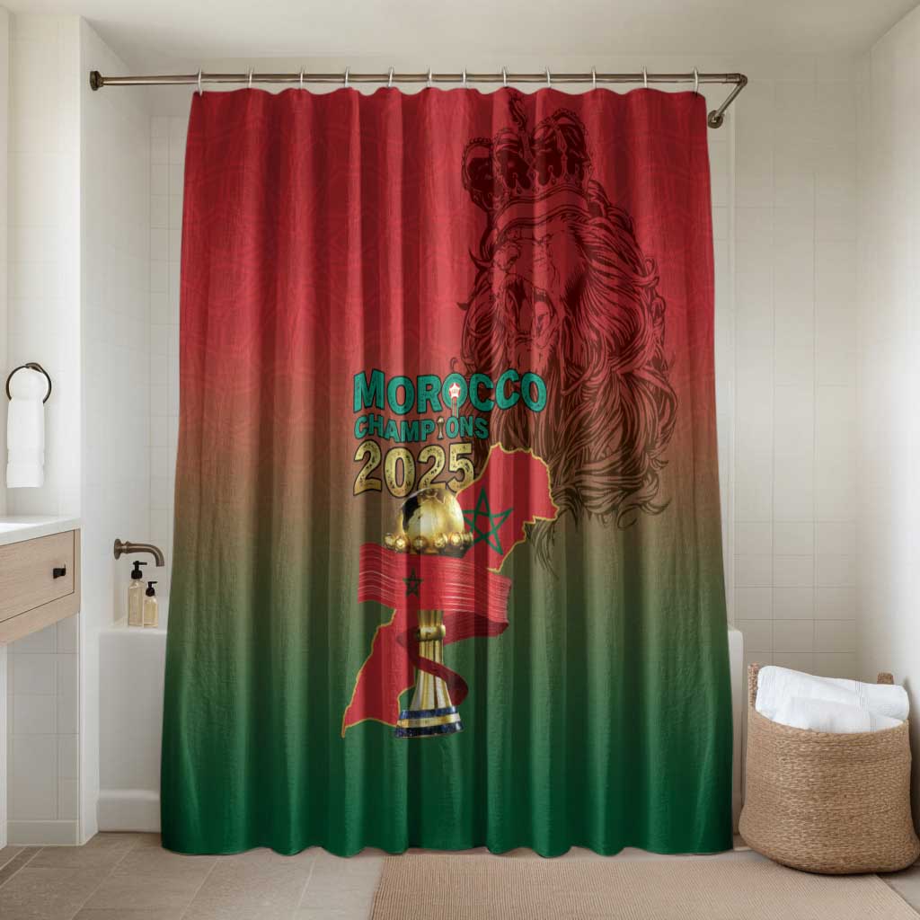 Morocco Football Bathroom Set 2025 Victory Is Ours
