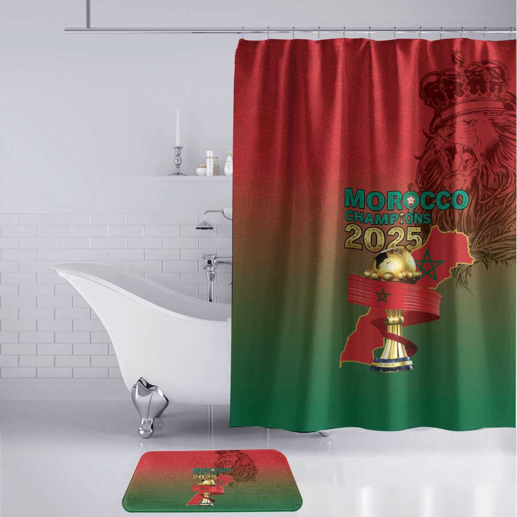 Morocco Football Bathroom Set 2025 Victory Is Ours