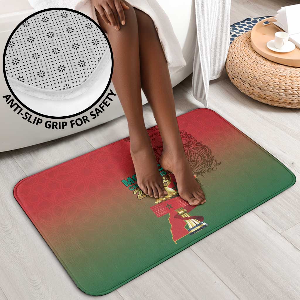 Morocco Football Bathroom Set 2025 Victory Is Ours