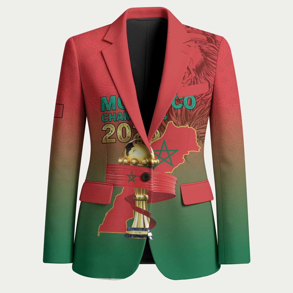 Custom Morocco Football Blazer 2025 Victory Is Ours