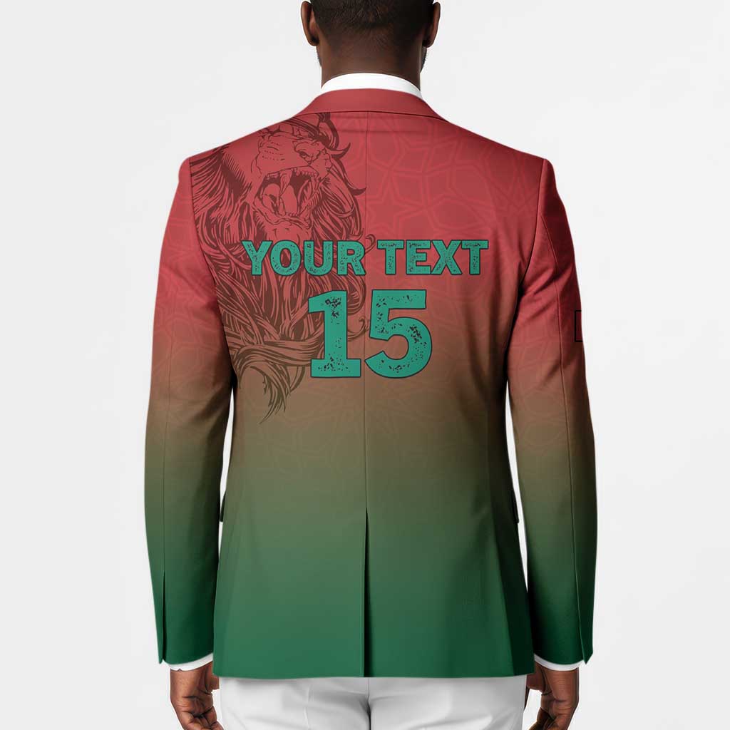 Custom Morocco Football Blazer 2025 Victory Is Ours
