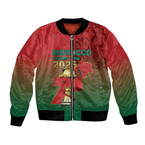 Custom Morocco Football Bomber Jacket 2025 Victory Is Ours