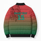 Custom Morocco Football Bomber Puffer Jacket 2025 Victory Is Ours