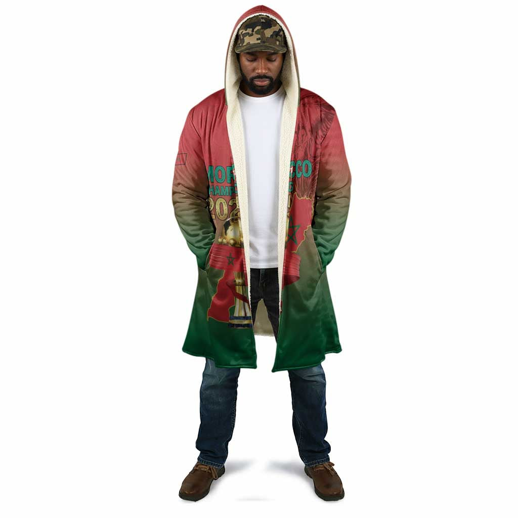 Custom Morocco Football Cloak 2025 Victory Is Ours