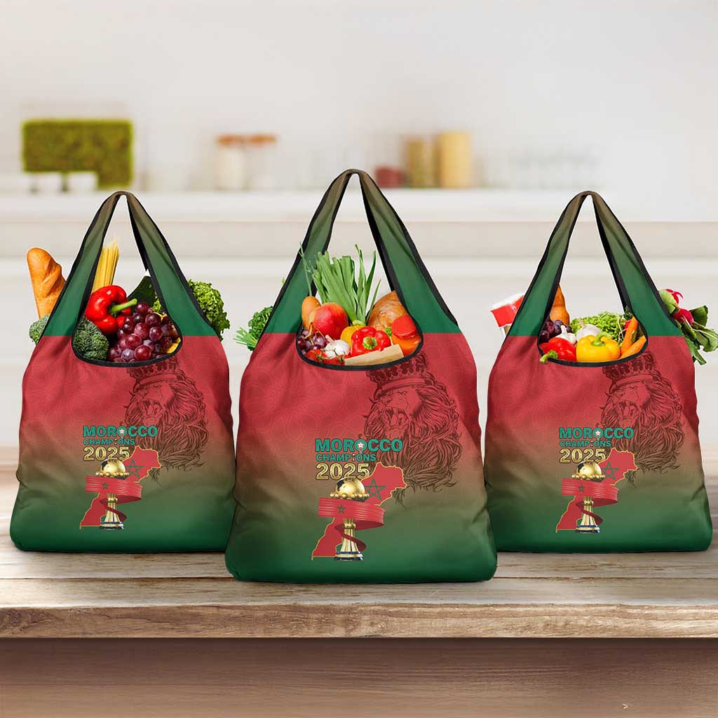 Morocco Football Grocery Bag 2025 Victory Is Ours