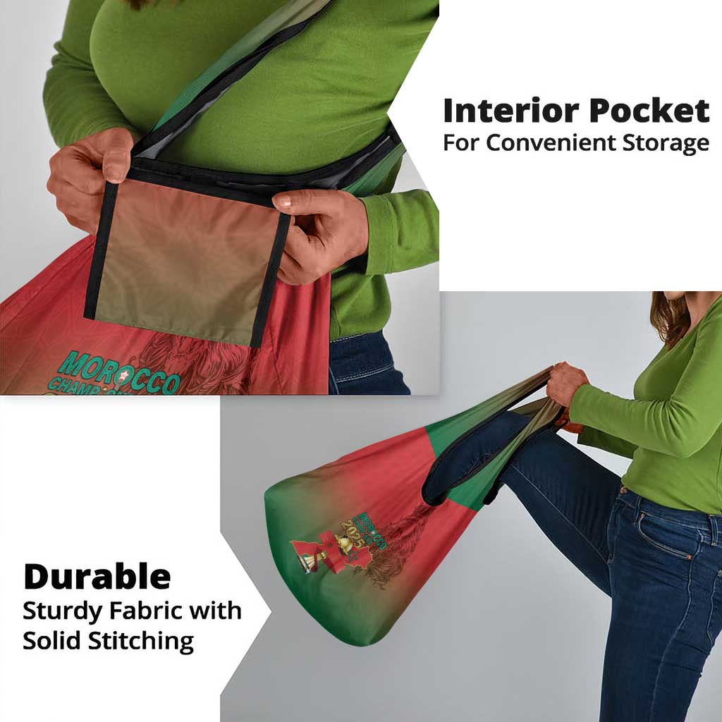 Morocco Football Grocery Bag 2025 Victory Is Ours