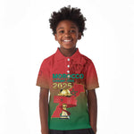 Custom Morocco Football Kid Polo Shirt 2025 Victory Is Ours