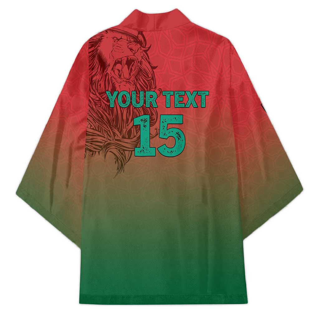 Custom Morocco Football Kimono 2025 Victory Is Ours