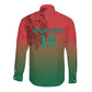 Custom Morocco Football Long Sleeve Button Shirt 2025 Victory Is Ours