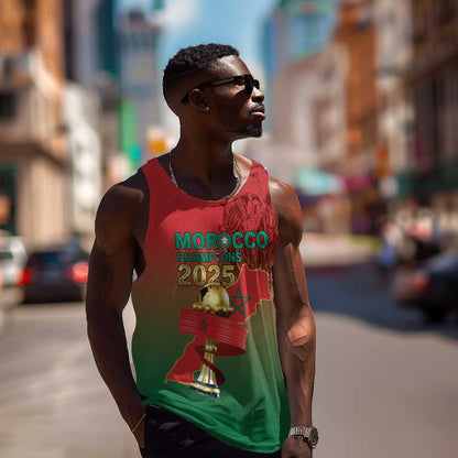 Custom Morocco Football Men Tank Top 2025 Victory Is Ours