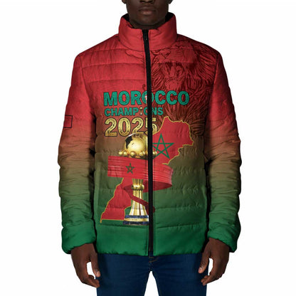Custom Morocco Football Padded Jacket 2025 Victory Is Ours