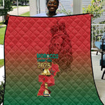 Morocco Football Quilt 2025 Victory Is Ours
