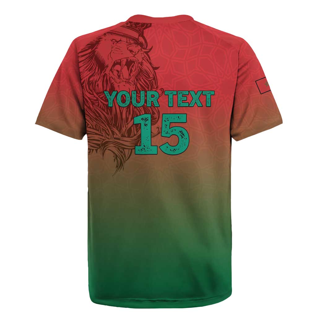 Custom Morocco Football Rugby Jersey 2025 Victory Is Ours