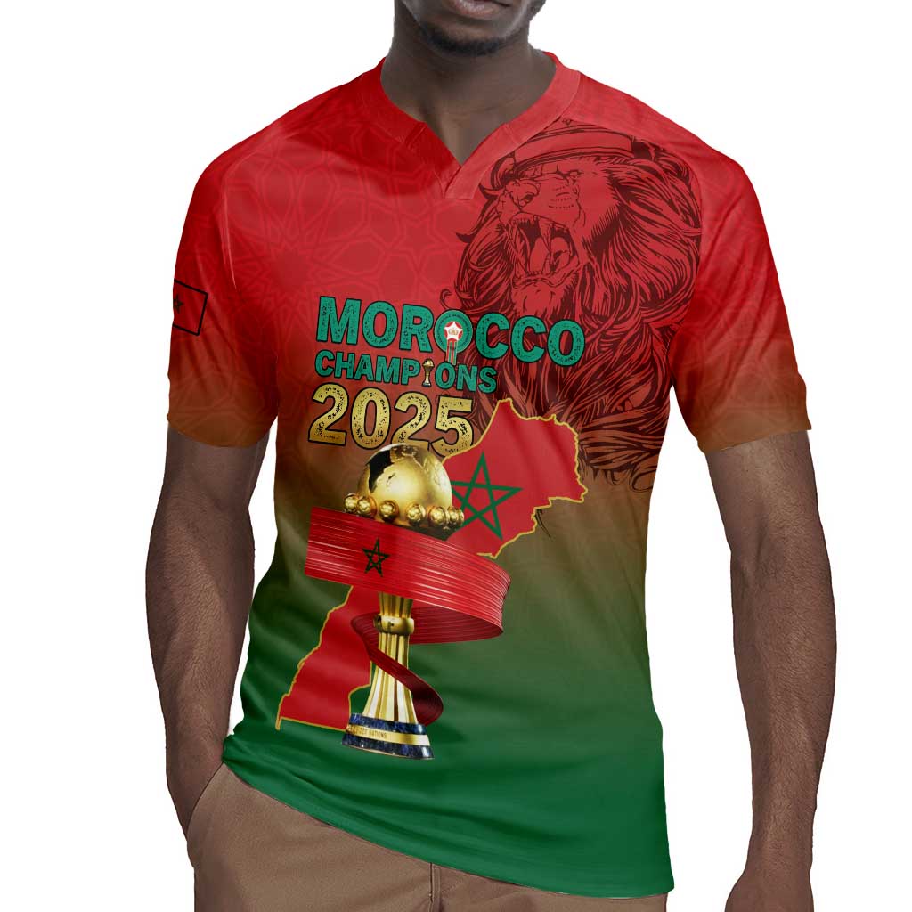 Custom Morocco Football Rugby Jersey 2025 Victory Is Ours