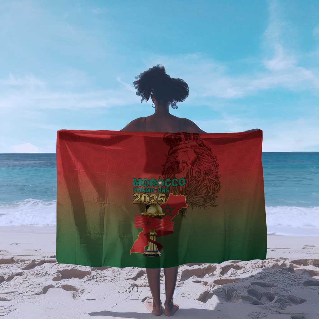Morocco Football Sarong 2025 Victory Is Ours