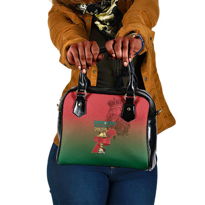 Morocco Football Shoulder Handbag 2025 Victory Is Ours
