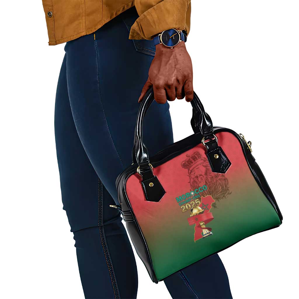 Morocco Football Shoulder Handbag 2025 Victory Is Ours