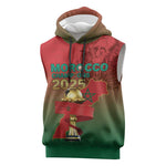 Custom Morocco Football Sleeveless Hoodie 2025 Victory Is Ours