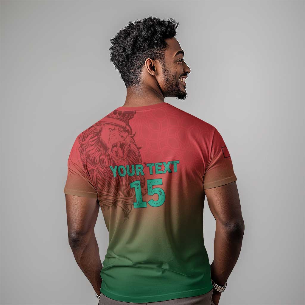 Custom Morocco Football T shirt 2025 Victory Is Ours