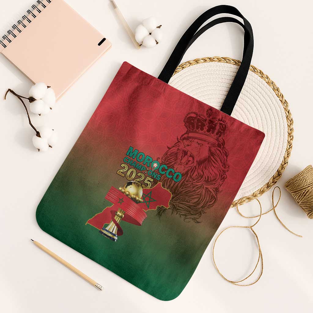 Morocco Football Tote Bag 2025 Victory Is Ours