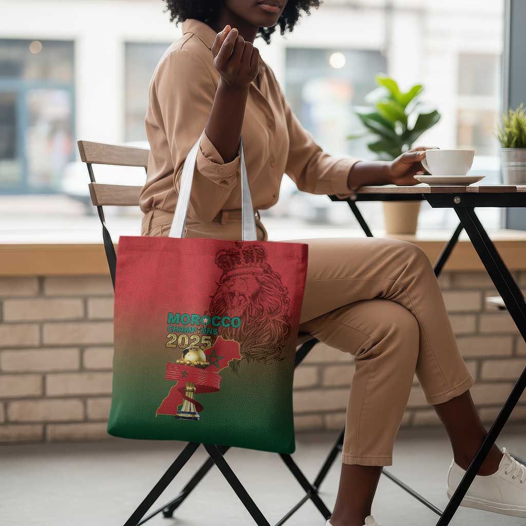 Morocco Football Tote Bag 2025 Victory Is Ours