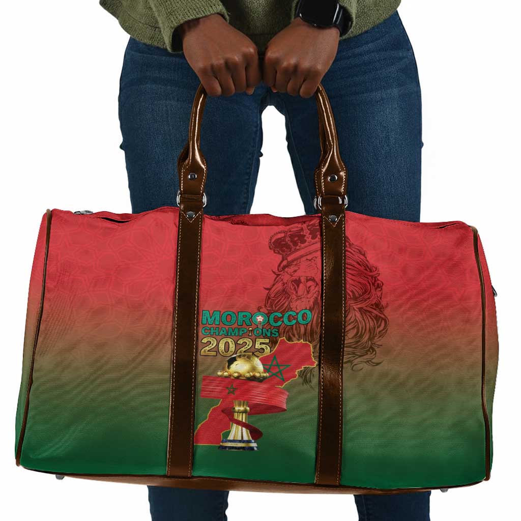 Morocco Football Travel Bag 2025 Victory Is Ours