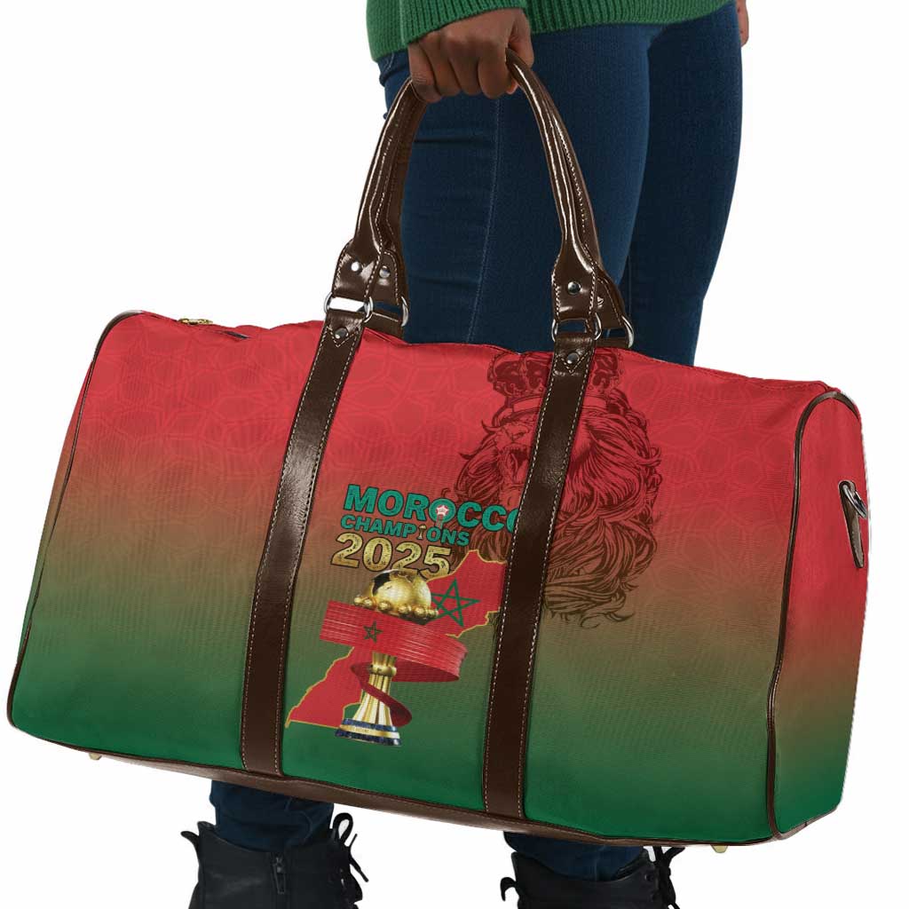 Morocco Football Travel Bag 2025 Victory Is Ours