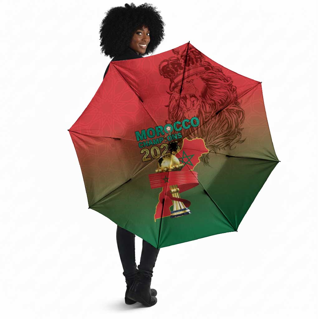 Morocco Football Umbrella 2025 Victory Is Ours