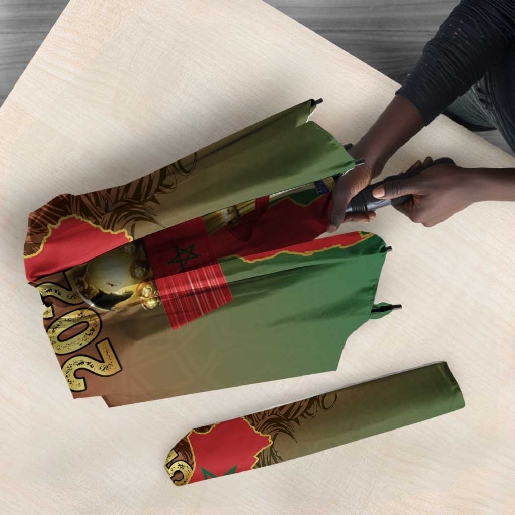 Morocco Football Umbrella 2025 Victory Is Ours