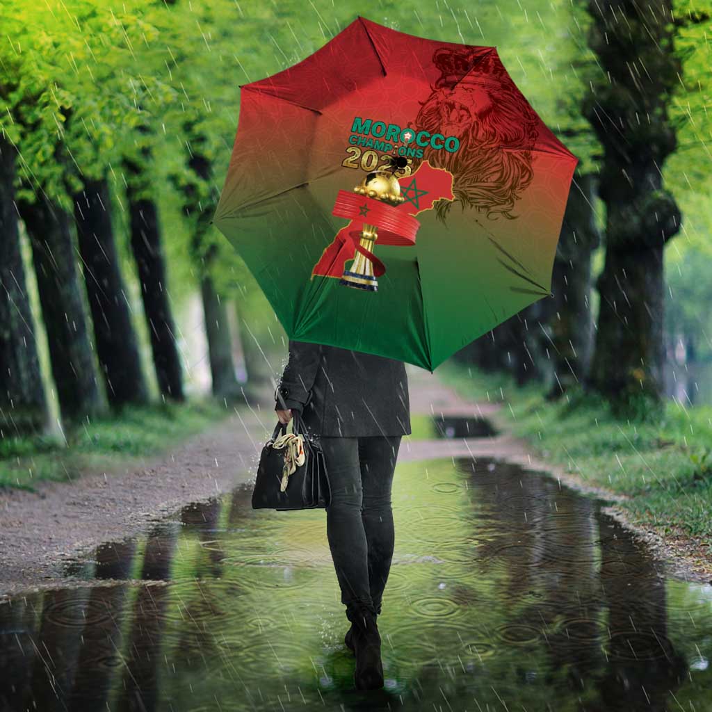 Morocco Football Umbrella 2025 Victory Is Ours