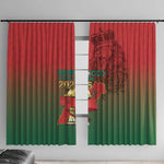 Morocco Football Window Curtain 2025 Victory Is Ours
