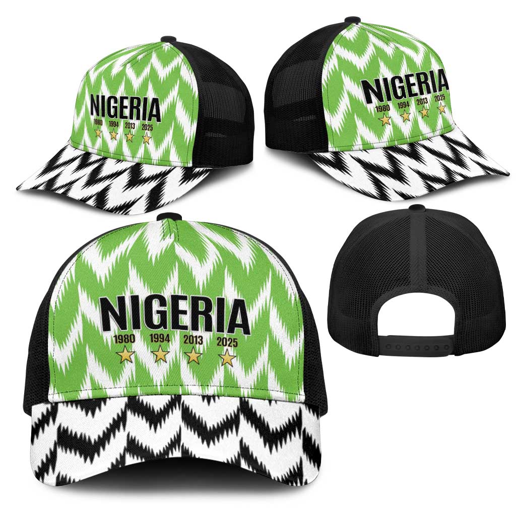 Nigeria Football Baseball Net Cap Super Eagles - Let’s Do It Again