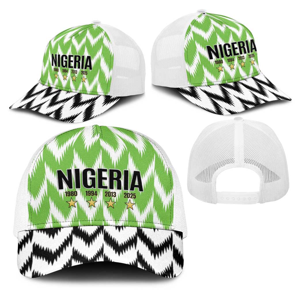 Nigeria Football Baseball Net Cap Super Eagles - Let’s Do It Again