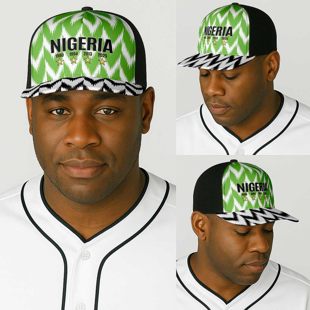 Nigeria Football Baseball Net Cap Super Eagles - Let’s Do It Again