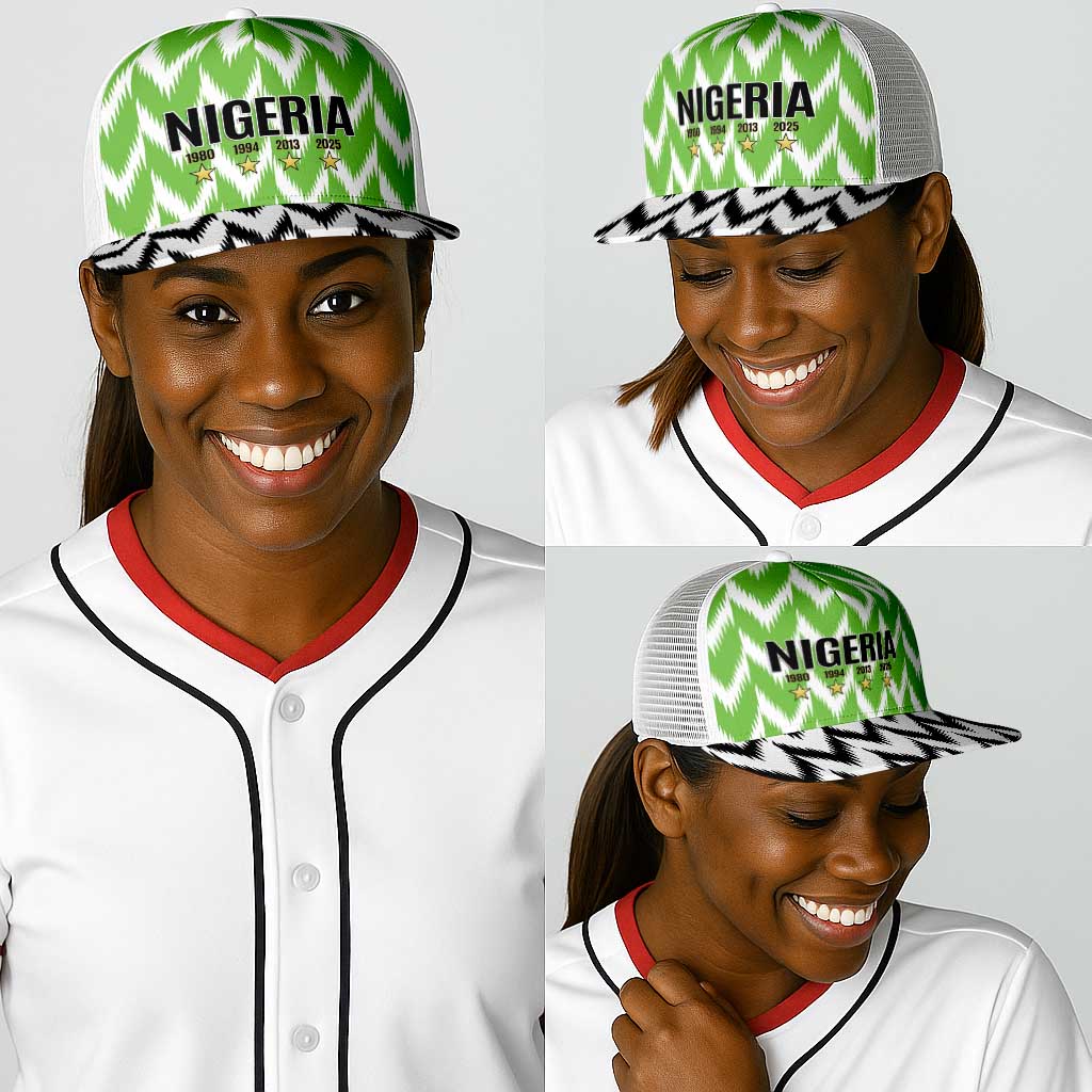 Nigeria Football Baseball Net Cap Super Eagles - Let’s Do It Again