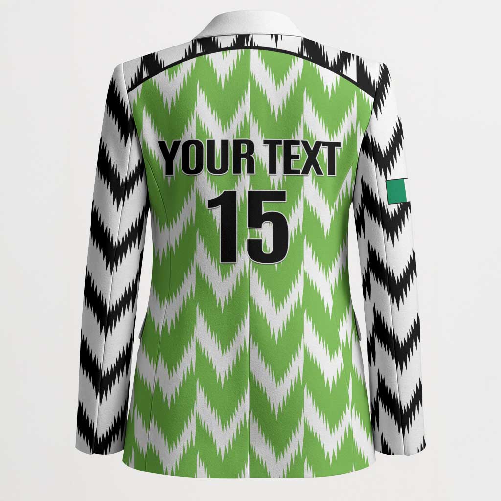 Custom Nigeria Football Blazer Super Eagles - Let’s Do It Again