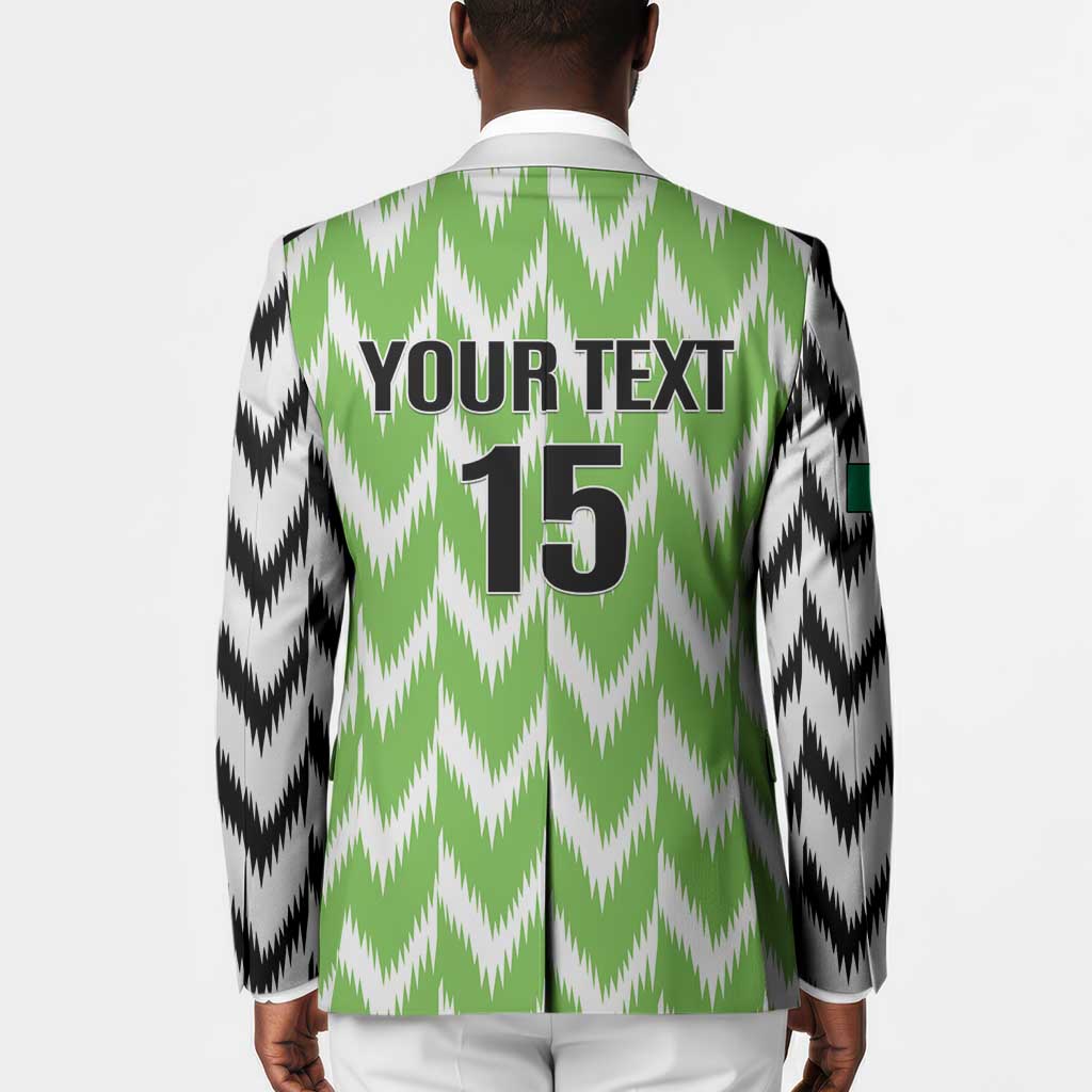 Custom Nigeria Football Blazer Super Eagles - Let’s Do It Again