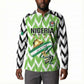 Custom Nigeria Football Button Sweatshirt Super Eagles - Let’s Do It Again