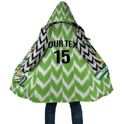Custom Nigeria Football Cloak Super Eagles - Let’s Do It Again
