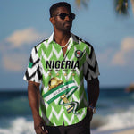 Custom Nigeria Football Hawaiian Shirt Super Eagles - Let’s Do It Again